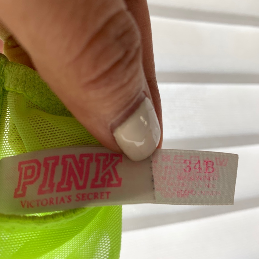 ***SOLD***PINK Racerback bra - Picture 2 of 3